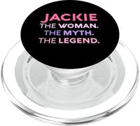 Jackie La Mujer El Mito Leyenda Nombre Personalizado Mujer PopSockets PopGrip para MagSafe
