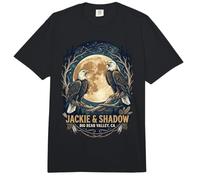 Jackie & Shadow Big Bear Valley, CA Bald Eagles Moon Emblema Comfort Colors Adult Heavyweight T-Shirt