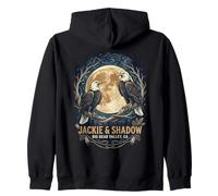 Jackie & Shadow Big Bear Valley, CA Bald Eagles Moon Emblema Sudadera con Capucha