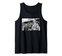 Jackie Stewart & James Hunt Marcas Hatch Motor Racing 1976 Camiseta sin Mangas