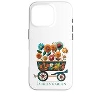 Jackie's Garden Jardinería Plantas Flores Jackie Carcasa para iPhone 16 Pro