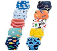 JackLoveBriefs Pack de 10 Bragas de Aprendizaje niño 3-4 Años(Multicolor，Talla：M)