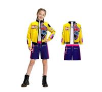Jackolume Kpop Demon Rumi - Disfraz de cosplay para niños, disfraz de cazadores pop cantantes Rumi, ídolo, juego de rol, disfraz de Halloween para mujeres y niñas