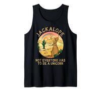 Jackrabbit Everyone Has To Be A Unicorn Rainbow Jackalope Camiseta sin Mangas
