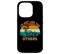 Jackrabbit Vintage Retro I'm not like the others Jackalope Carcasa para iPhone 14 Pro