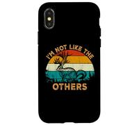 Jackrabbit Vintage Retro I'm not like the others Jackalope Carcasa para iPhone X/XS