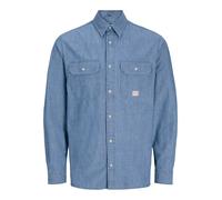 Jacks & Jones Camisa azul denim S azul denim