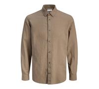 Jacks & Jones Camisa marrón M marrón