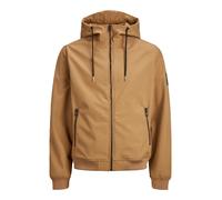 Jacks & Jones Chaqueta de entretiempo marrón claro / negro S marrón claro / negro