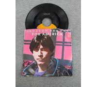 JACKSON BROWNE - FOR AMERICA 7 INCH (7" VINYL 45) US ASYLUM 1986