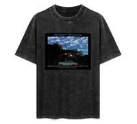 Jackson Browne Late for The Sky Vinyl CD Cover Mens T-Shirt Casual Cotton Unisex Black Tees Tops XL