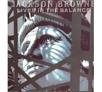 JACKSON BROWNE - LIVES IN THE BALANCE LP (VINYL) GERMAN ASYLUM 1986