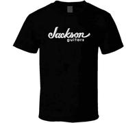 Jackson Guitars Logo - Camiseta negra para hombre, color negro, Negro, XL