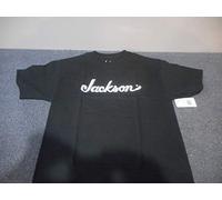 Jackson Guitars® Logo T-shirt - Camiseta para músicos (talla XXL, 100% algodón), color negro