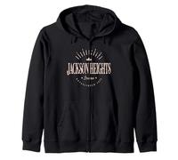 Jackson Heights Queens Nueva York Modern - Jackson Heights NY Sudadera con Capucha