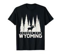 Jackson Hole Wyoming Moose Naturaleza Amante Camiseta