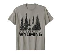 Jackson Hole Wyoming Moose Naturaleza Amante Camiseta