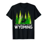Jackson Hole Wyoming Moose Naturaleza Amante Camiseta