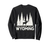 Jackson Hole Wyoming Moose Naturaleza Amante Sudadera