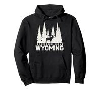 Jackson Hole Wyoming Moose Naturaleza Amante Sudadera con Capucha