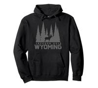 Jackson Hole Wyoming Moose Naturaleza Amante Sudadera con Capucha