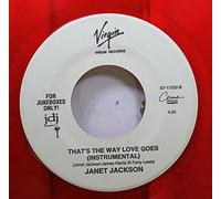 JACKSON, Janet/That's The Way Love Goes/45rpm FJO! red vinyl record