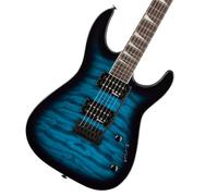 Jackson JS Series Dinky JS20 DKQ 2PT Transparent Blue Burst Electric Guitar