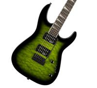 Jackson JS Series Dinky JS20 DKQ 2PT Transparent Green Burst Electric Guitar