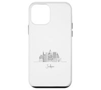 Jackson Mississippi Skyline US Viajes Souvenirs Paisaje urbano Carcasa para iPhone 12 mini