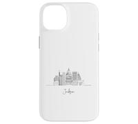 Jackson Mississippi Skyline US Viajes Souvenirs Paisaje urbano Carcasa para iPhone 14 Plus