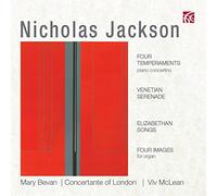 Jackson : Musique de chambre et uvres pour orgue. Bevan, McLean, Jackson.