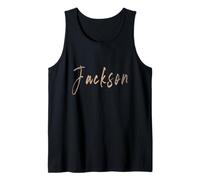 Jackson New Jersey Diseño Elegante Vintage Camiseta sin Mangas