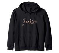 Jackson New Jersey Diseño Elegante Vintage Sudadera con Capucha