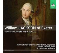 Jackson of Exeter, William – Mélodies, Canzonette et Sonate – NAXOS
