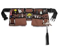 JACKSON PALMER Cinturón de herramientas profesional (bronceado y verde)