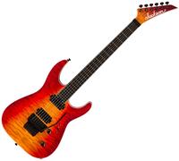 Jackson Pro Plus Series Dinky DKAQ EB Firestorm Guitarra eléctrica