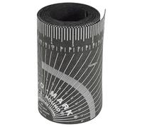 Jackson Safety 14754 Curv-O-Mark Wrap-A-Round Ruler, X-Large, Black, 4" to 12" Pipe Diameter