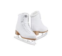 Jackson Ultima Jackson Classic Softskate Patines artísticos para Mujeres y niñas en Color Blanco, Patines de Hielo de Calidad olímpica, Talla 3.0 para niñas, JC381.FL.030