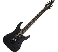 Jackson X Series Dinky Arch Top DKAF7 IL Gloss Black Guitarra electrica multiescala