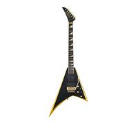 Jackson X Series Rhoads RRX24 - Negro con biseles amarillos