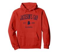 Jackson's Gap AL Vintage Athletic Sports JSN1 Sudadera con Capucha