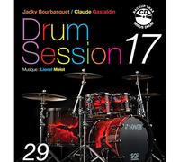 Jacky Bourbasquet/Claude Gastaldin: Drum Session 17-29 Pièces Pour Batterie Livre & CD (Le Livre). Partituras para Batería