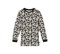 JACKY Camiseta térmica negro / blanco, Talla 134-140