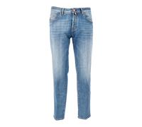 Jacob Cohën- Scott Cropped Slim Fit Jeans- Jeans- Hombre- Azul- W34- Scott Cropped Slim Fit Jeans