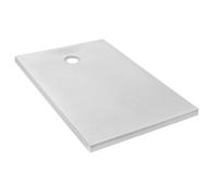 Jacob Delafon E62305-WPM Plato de Ducha 140x80 cm, Blanco Mate Textura Piedra, 140 x 80 cm