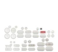 Jacob delafon - Juego amortiguador para asiento e70004 blanco