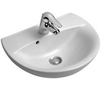 JACOB DELAFON Lavamanos cerámico redondeado Medida 45x35cm Limpieza fácil PATIO E4152-00