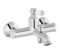 JACOB DELAFON - Mezclador mecánico de bañera cromado brillante, Louise