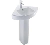 Jacob delafon odeon up - Pedestal para lavabo plano blanco