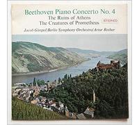 Jacob Gimpel - T 300 JACOB GIMPEL Beethoven Piano Concerto 4 LP 1964